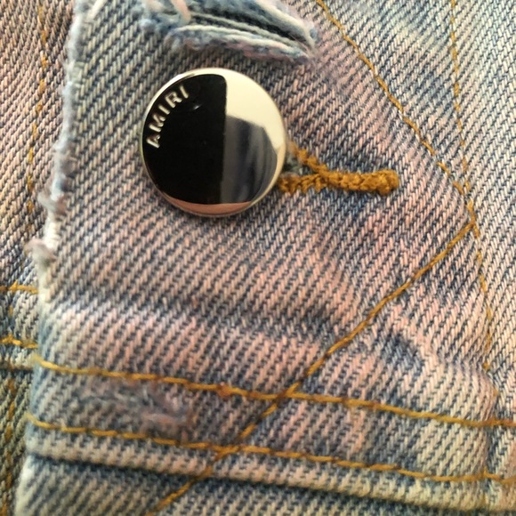 Amiri Hollywood Denim Jacket - Picture 6 of 8